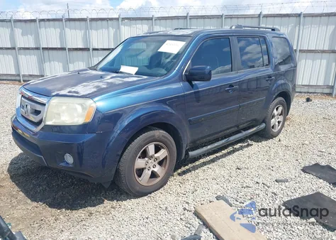 2009 Honda Pilot Ex-L from USA, damaged, VIN 5FNYF38539B026786